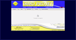 Desktop Screenshot of immoprojet.fr